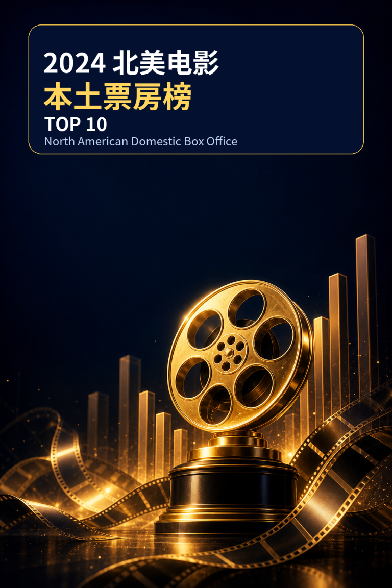 2024 北美电影本土票房榜 Top 10：动画、超级英雄与音乐剧的年度混战（2024）海报